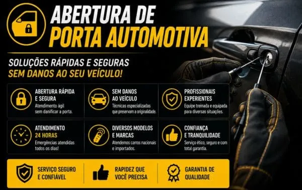 Abertura de Porta Automotiva