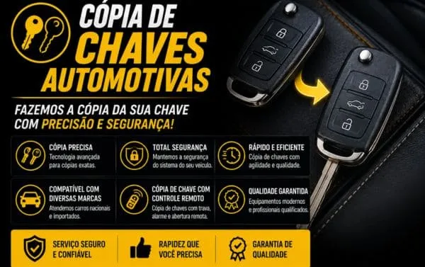Cópia de Chaves Automotivas
